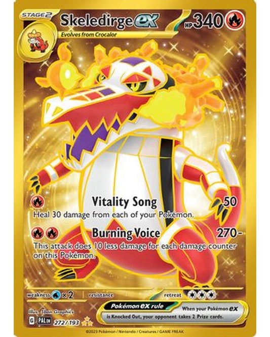 Skeledirge ex 272/193  - Holofoil SV02 Paldea Evolved - Hyper Rare