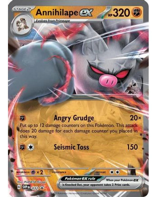 Annihilape ex 032  - Holofoil SV Scarlet & Violet Promo Cards - Promo