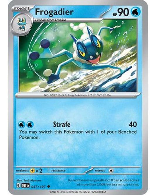 Frogadier 057/197  SV03 Obsidian Flames - Uncommon