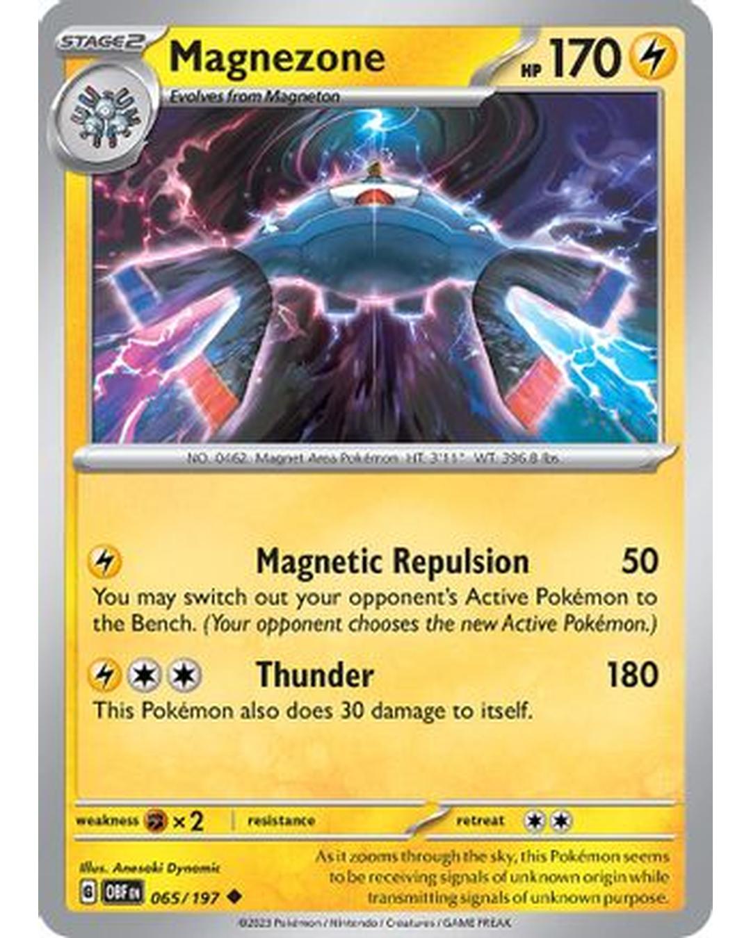 Magnezone 065/197  SV03 Obsidian Flames - Uncommon