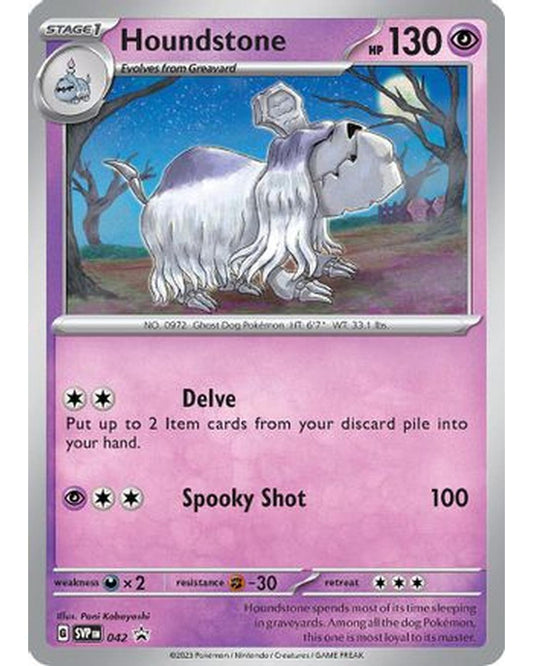 Houndstone 042  - Holofoil SV Scarlet & Violet Promo Cards - Promo