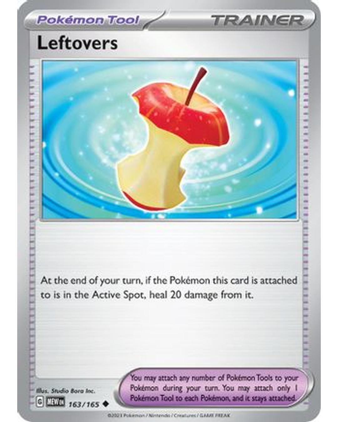 Leftovers 163/165  SV Scarlet & Violet 151 - Uncommon