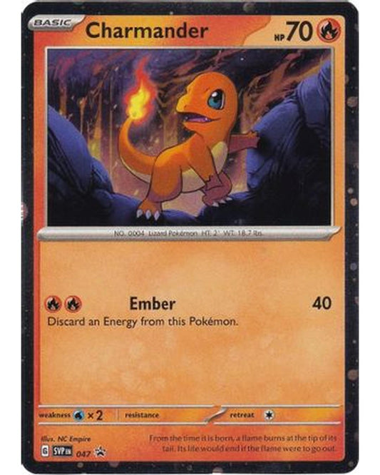 Charmander 047  - Holofoil SV Scarlet & Violet Promo Cards - Promo