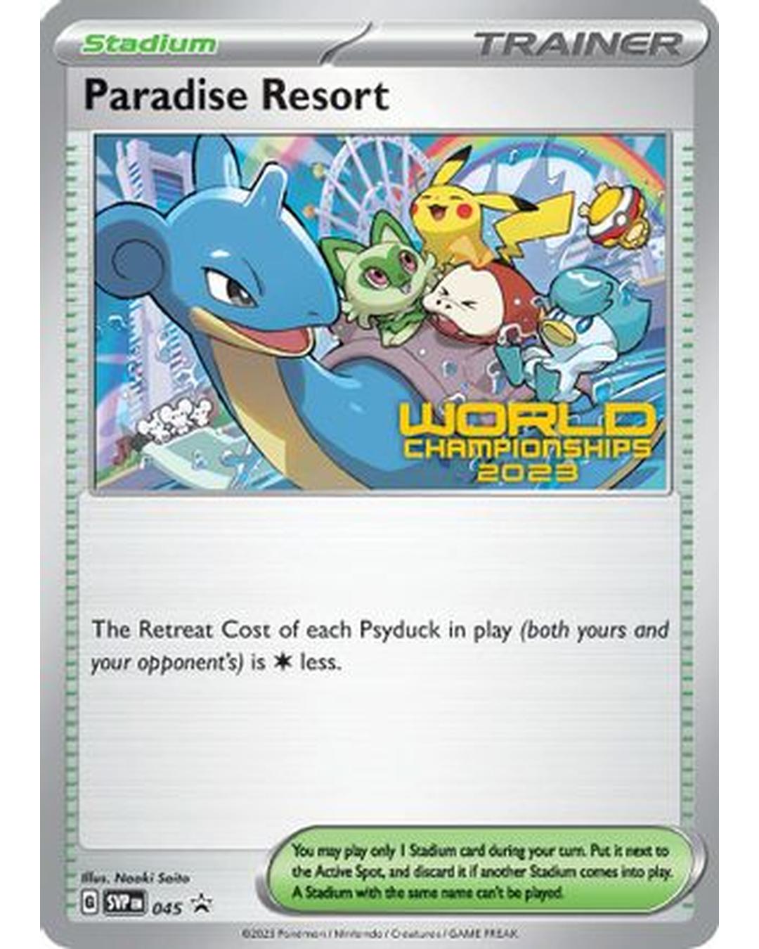 Paradise Resort 045  SV Scarlet & Violet Promo Cards - Promo