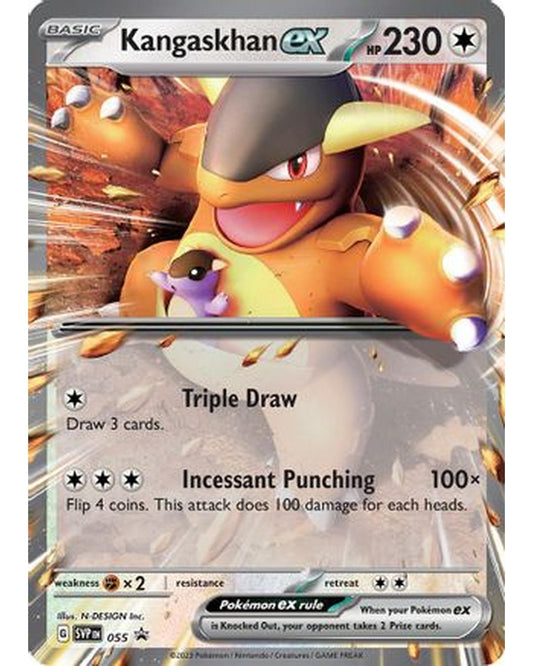 Kangaskhan ex 055  - Holofoil SV Scarlet & Violet Promo Cards - Promo