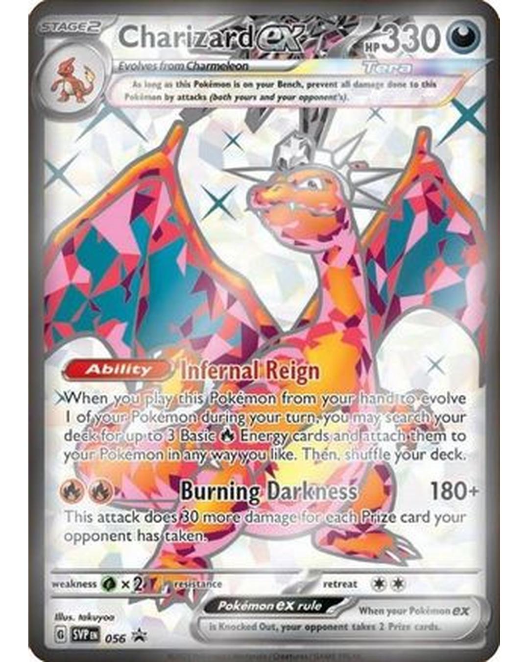 Charizard ex 056  - Holofoil SV Scarlet & Violet Promo Cards - Promo