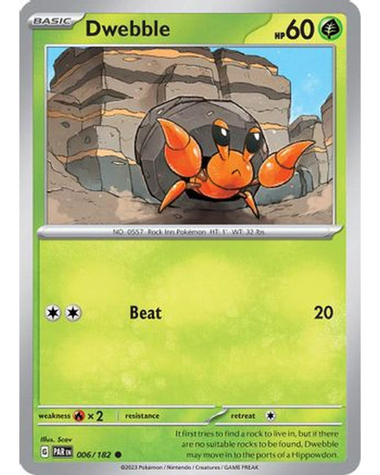 Dwebble 006/182  SV04 Paradox Rift - Common