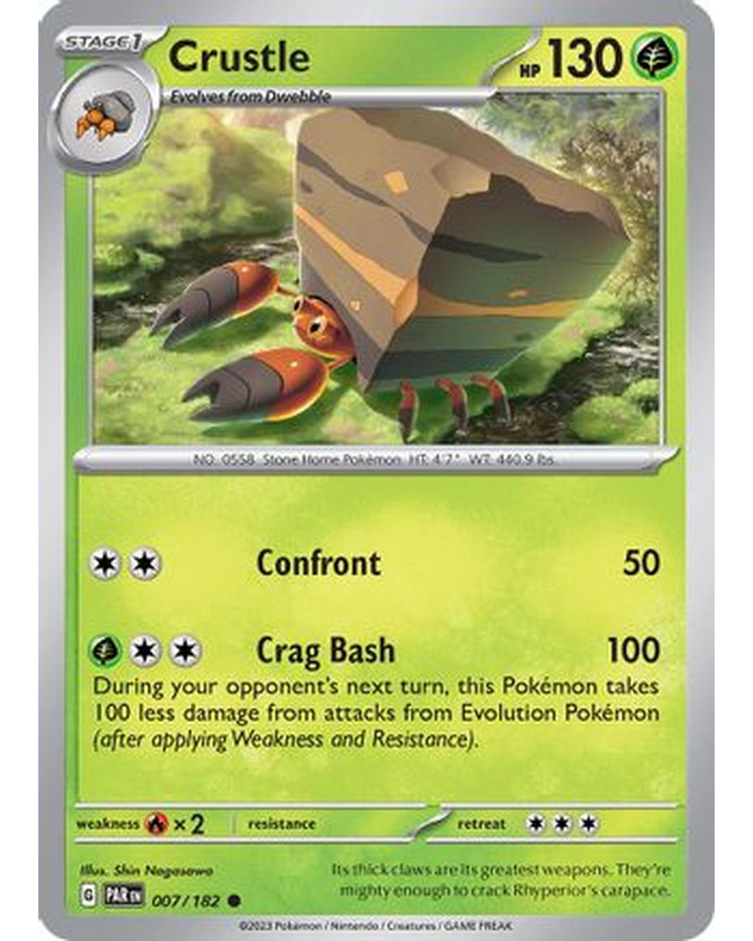 Crustle 007/182  SV04 Paradox Rift - Common