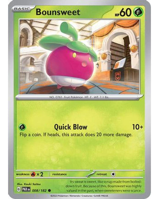 Bounsweet 008/182  SV04 Paradox Rift - Common