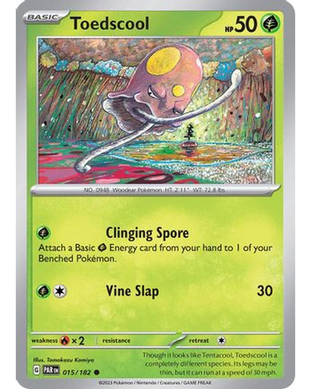 Toedscool 015/182  SV04 Paradox Rift - Common