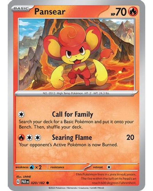 Pansear 020/182  SV04 Paradox Rift - Common