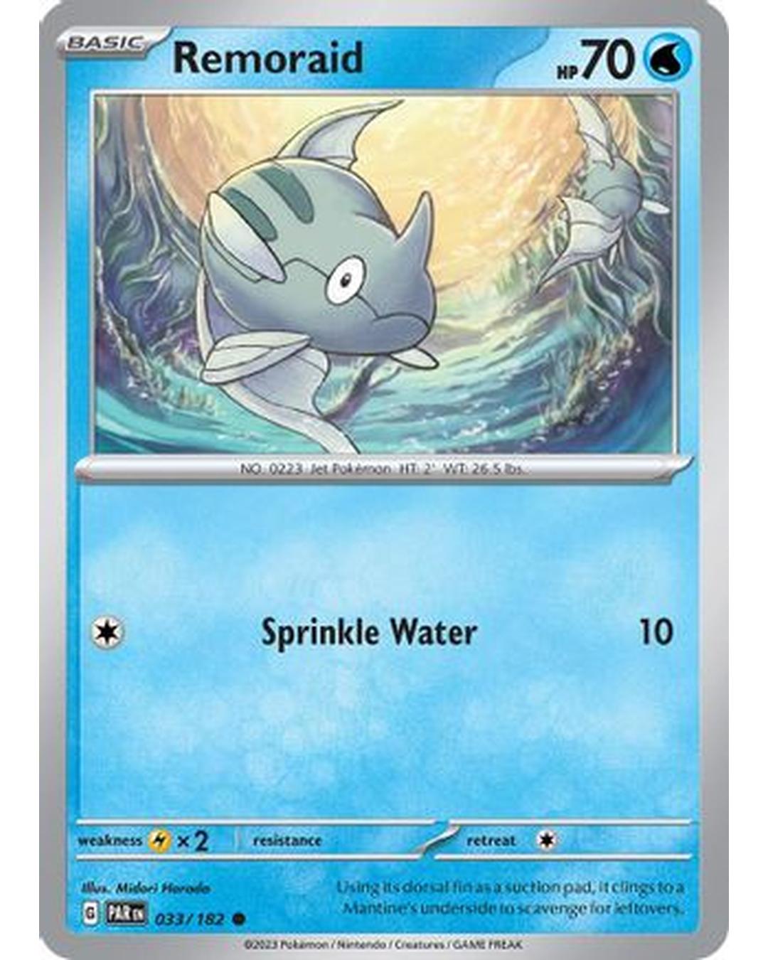 Remoraid 033/182  SV04 Paradox Rift - Common