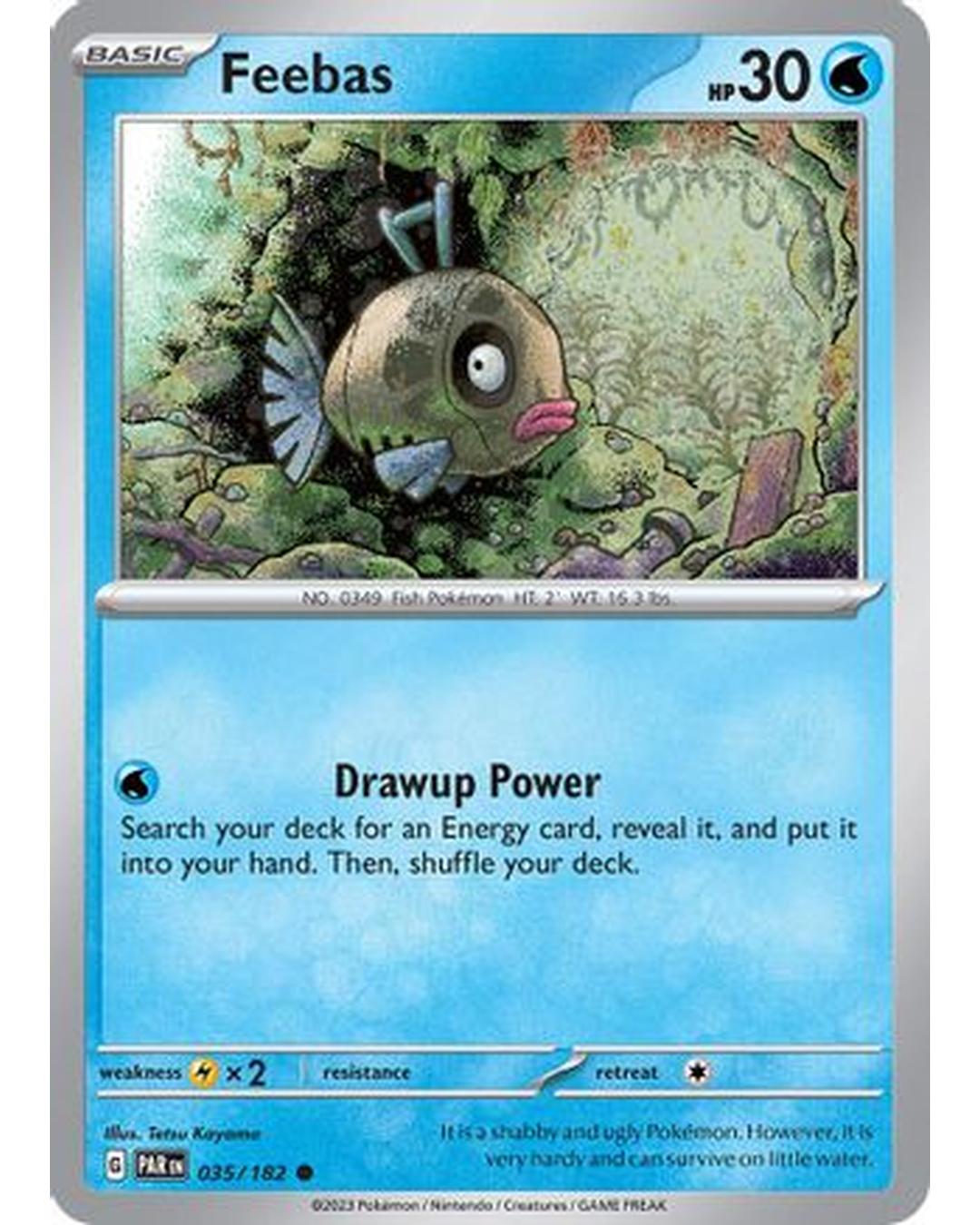 Feebas 035/182  SV04 Paradox Rift - Common