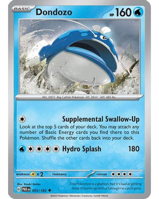 Dondozo 055/182  SV04 Paradox Rift - Uncommon