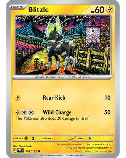 Blitzle 062/182  SV04 Paradox Rift - Common