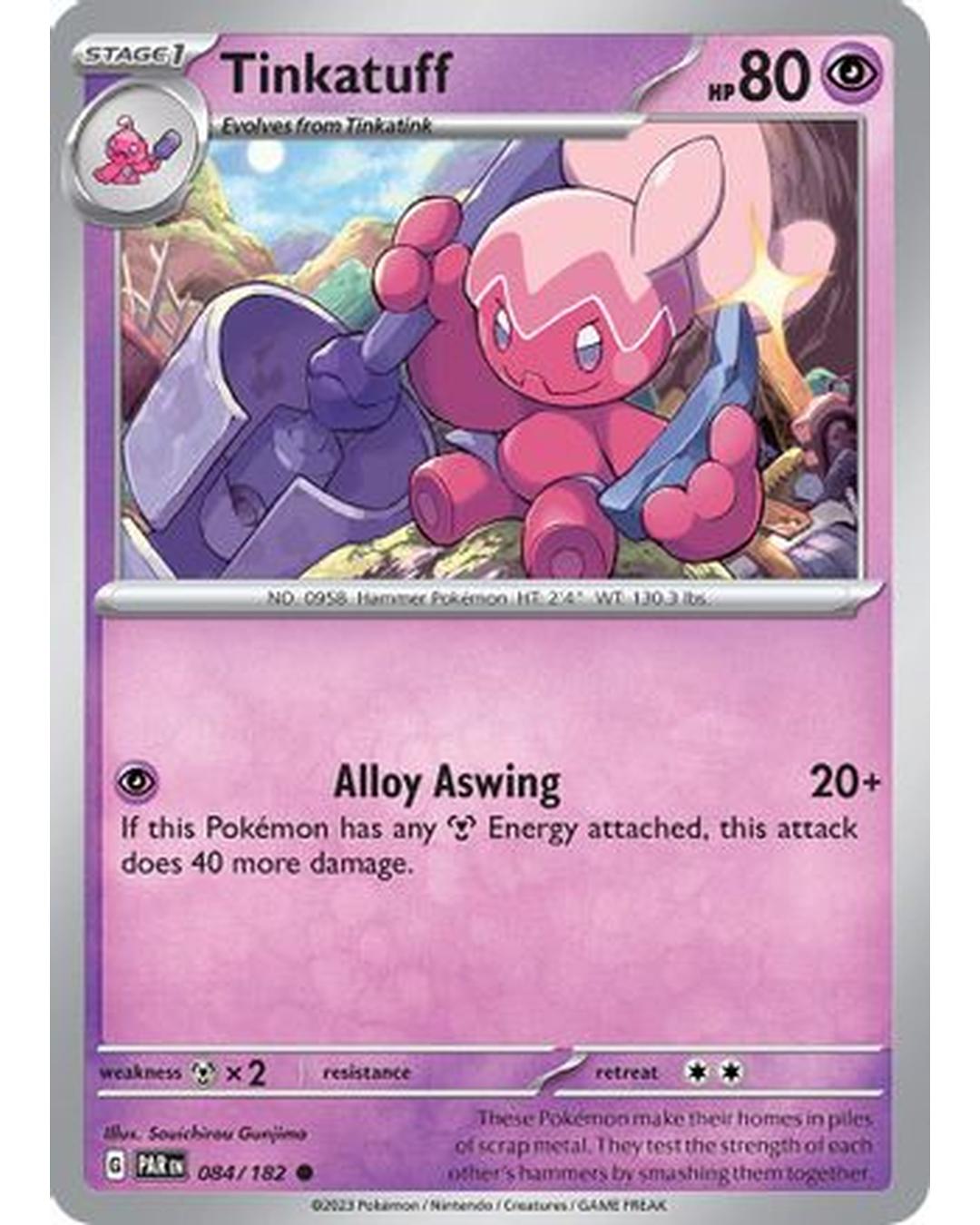 Tinkatuff 084/182  SV04 Paradox Rift - Common