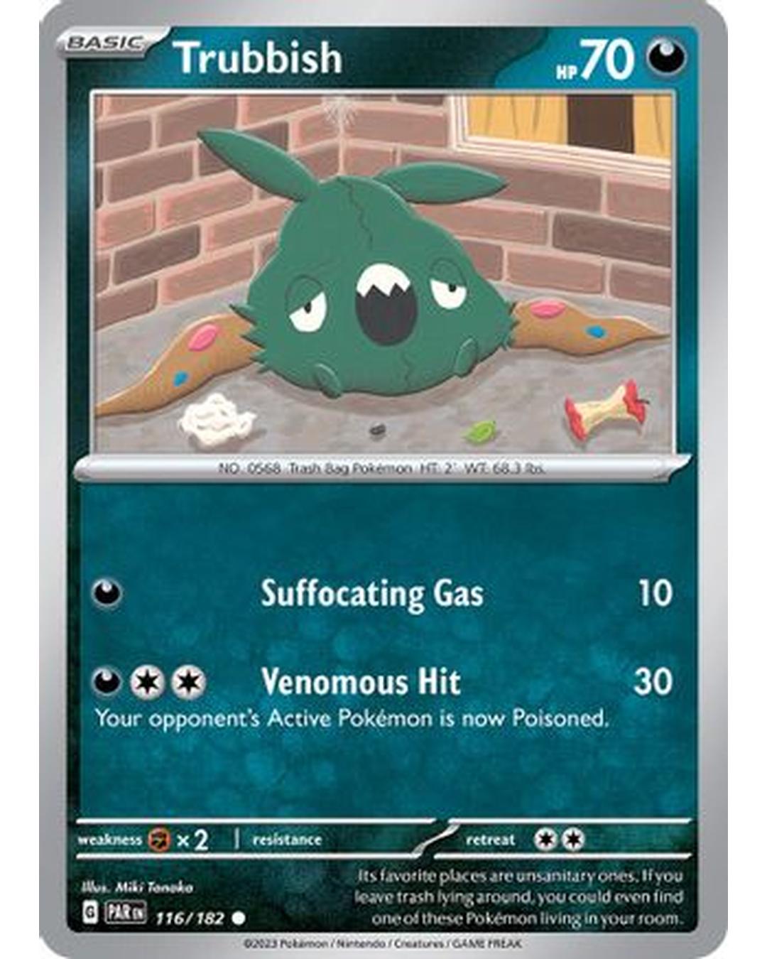 Trubbish 116/182  SV04 Paradox Rift - Common