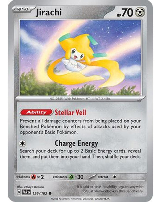 Jirachi 126/182  SV04 Paradox Rift - Common