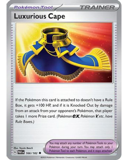 Luxurious Cape 166/182  - Reverse Holofoil SV04 Paradox Rift - Uncommon