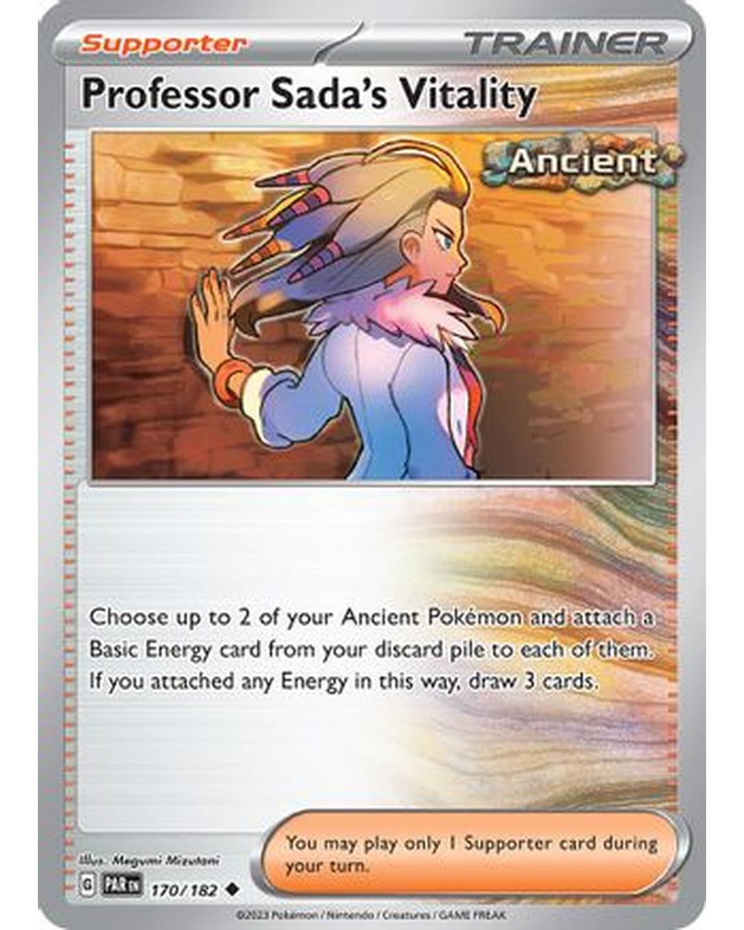Professor Sada's Vitality 170/182  SV04 Paradox Rift - Uncommon