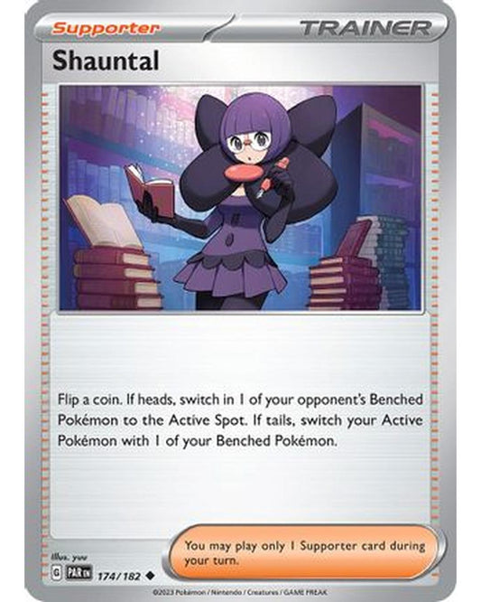 Shauntal 174/182  - Reverse Holofoil SV04 Paradox Rift - Uncommon