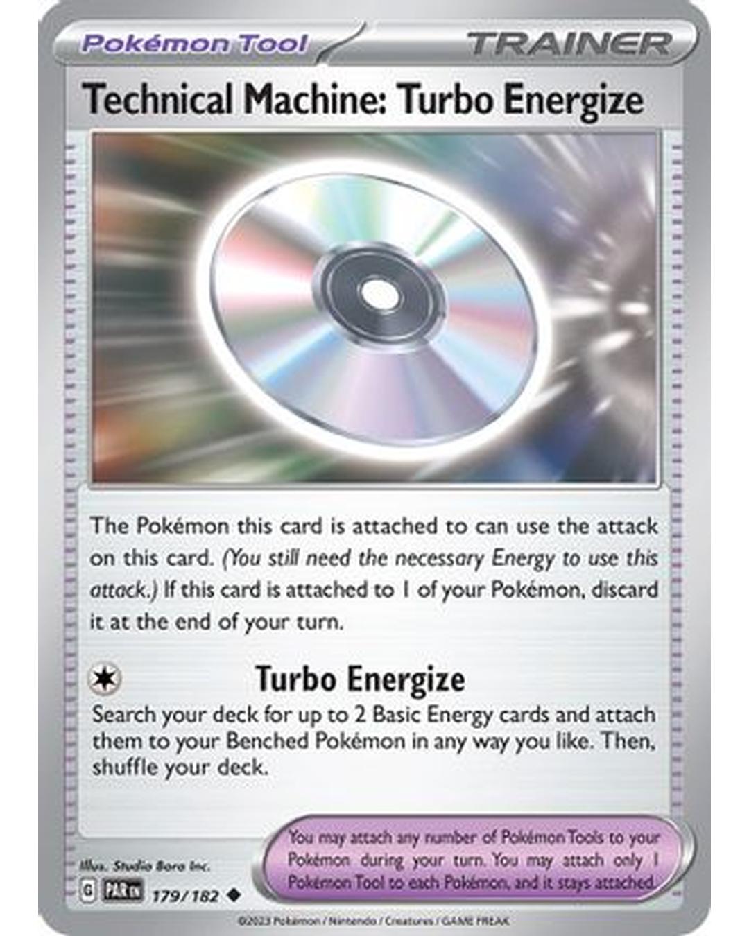 Technical Machine: Turbo Energize 179/182  SV04 Paradox Rift - Uncommon