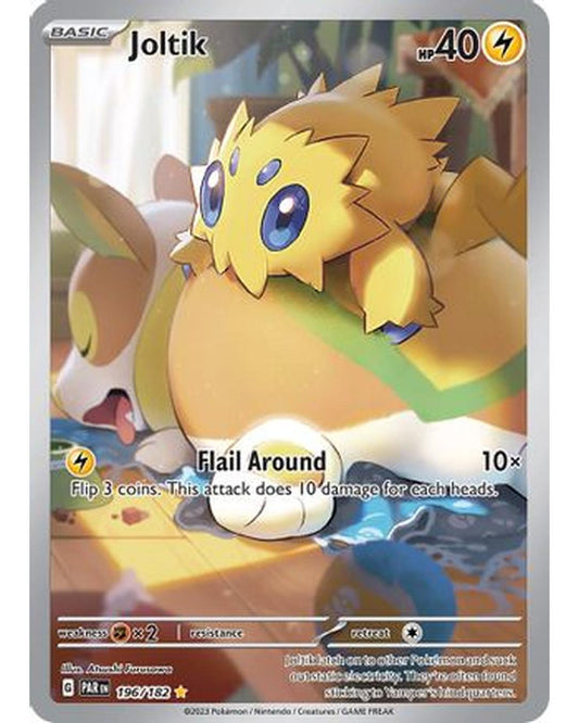 Joltik 196/182  - Holofoil SV04 Paradox Rift - Illustration Rare