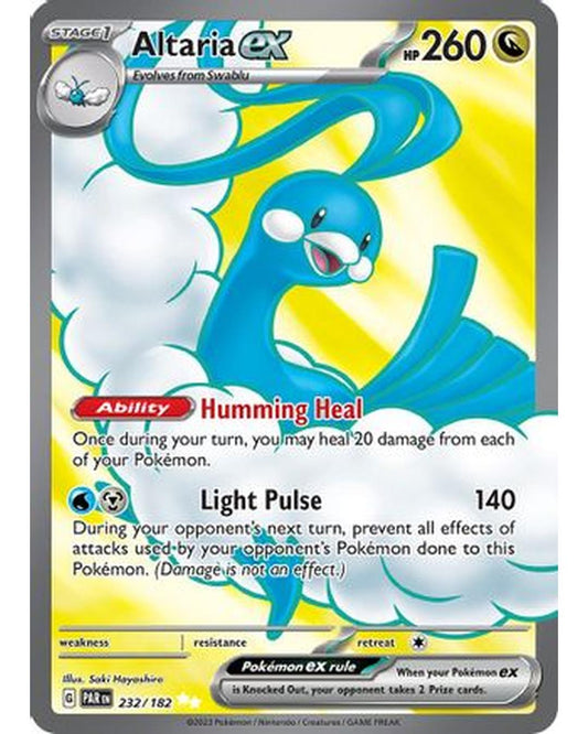 Altaria ex 232/182  - Holofoil SV04 Paradox Rift - Ultra Rare