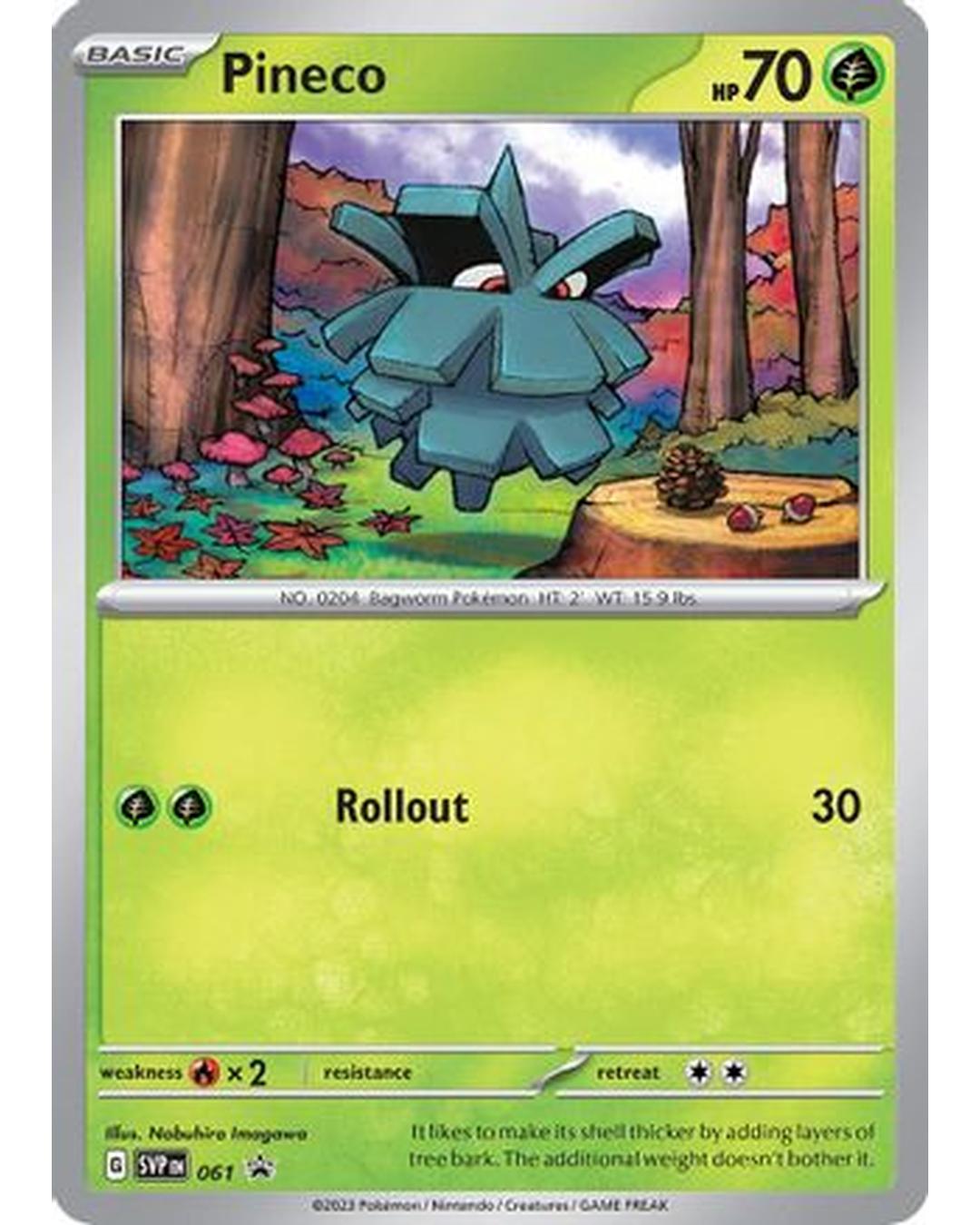 Pineco 061  - Holofoil SV Scarlet & Violet Promo Cards - Promo