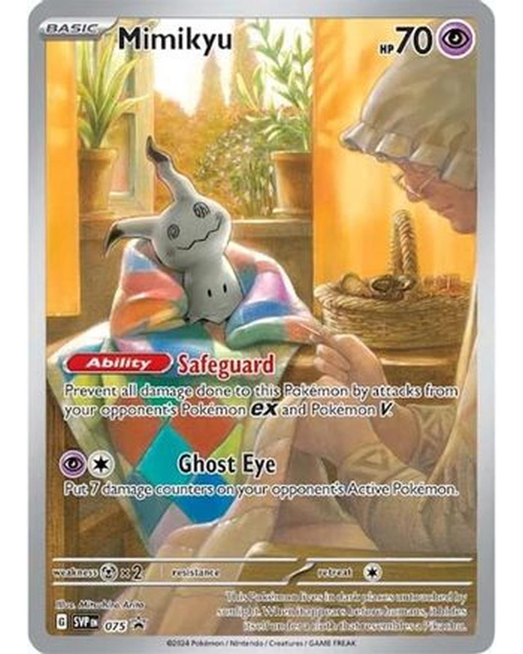 Mimikyu 075  - Holofoil SV Scarlet & Violet Promo Cards - Promo