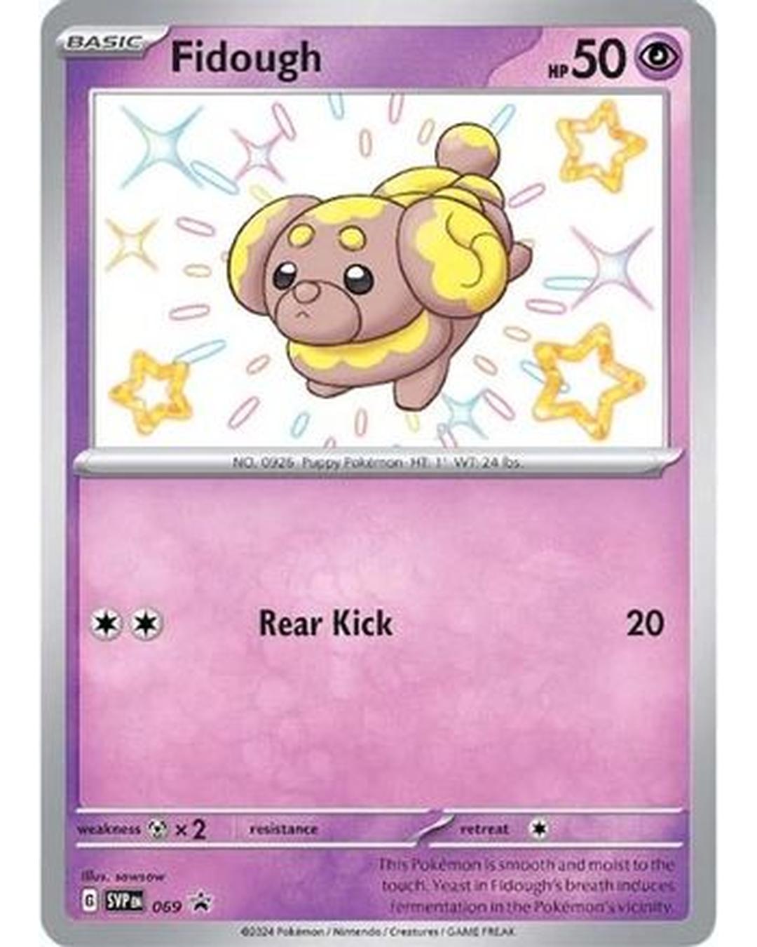 Fidough 069  - Holofoil SV Scarlet & Violet Promo Cards - Promo