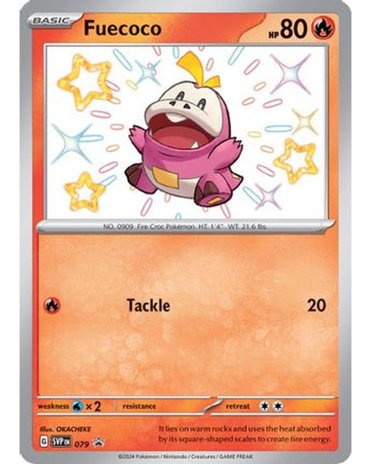 Fuecoco 079  - Holofoil SV Scarlet & Violet Promo Cards - Promo