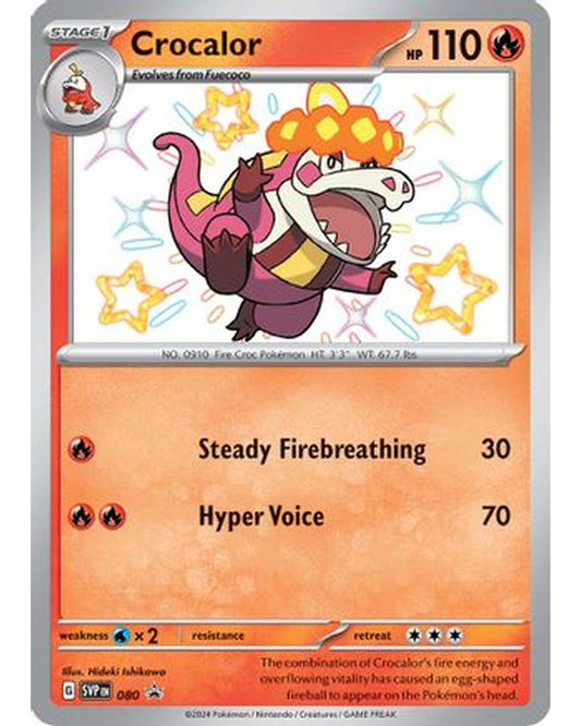 Crocalor 080  - Holofoil SV Scarlet & Violet Promo Cards - Promo