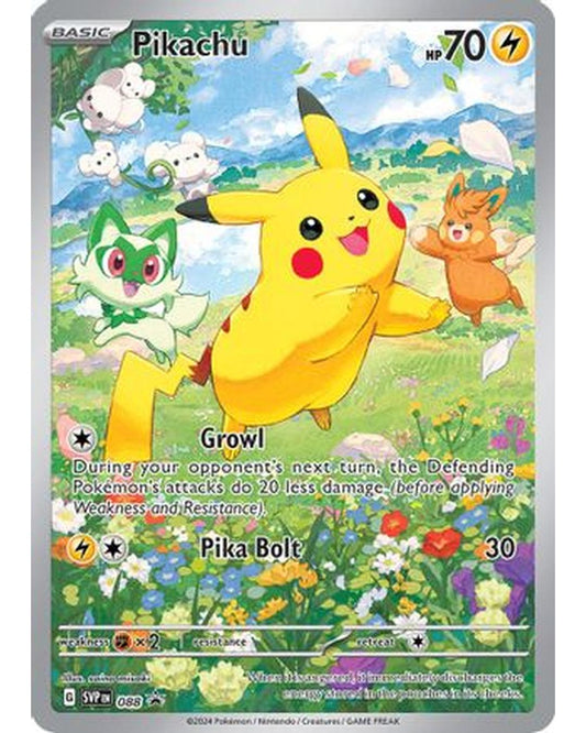 Pikachu 088  - Holofoil SV Scarlet & Violet Promo Cards - Promo
