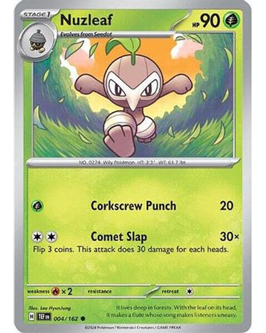 Nuzleaf 004/162  SV05 Temporal Forces - Common