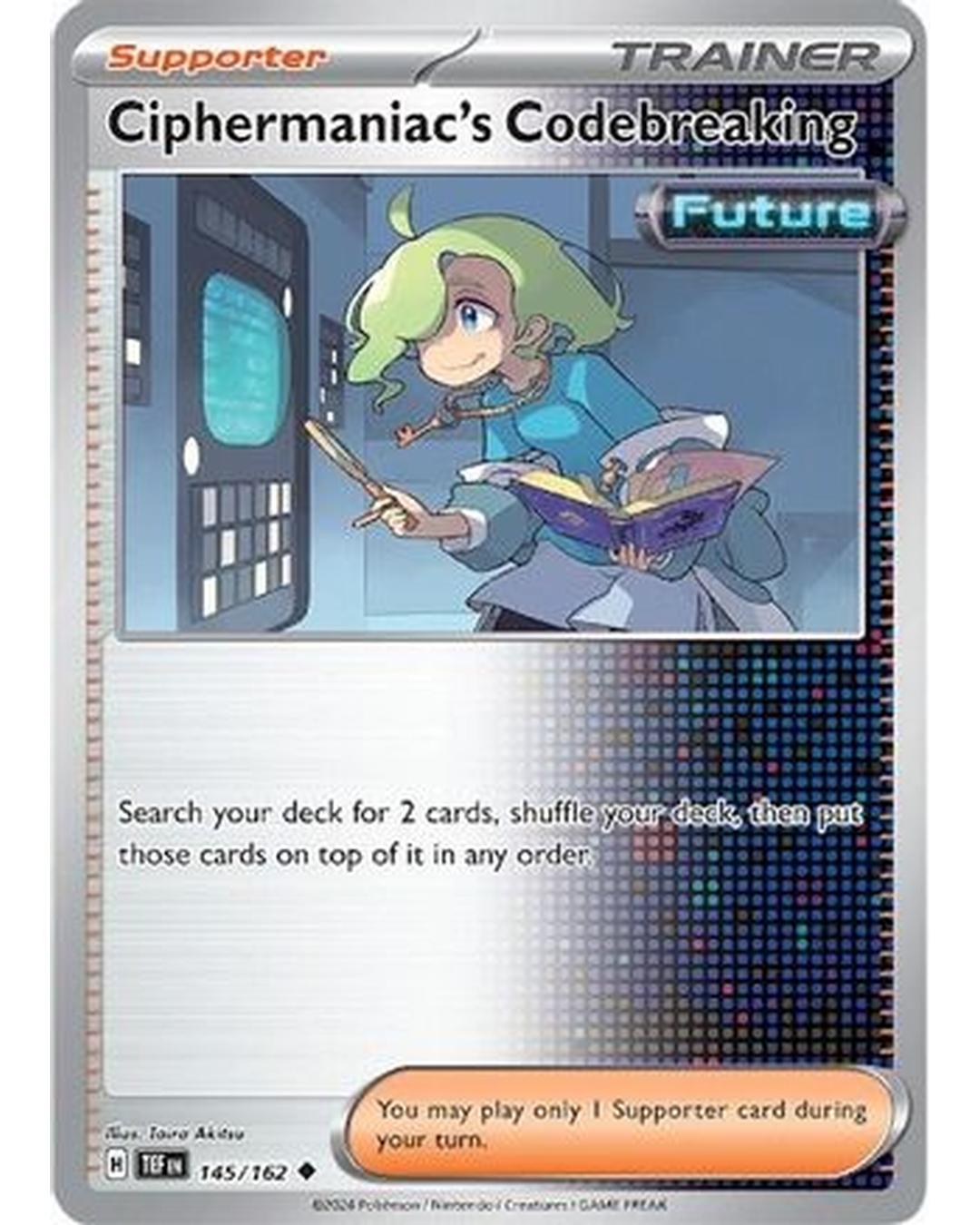 Ciphermaniac's Codebreaking 145/162  SV05 Temporal Forces - Uncommon