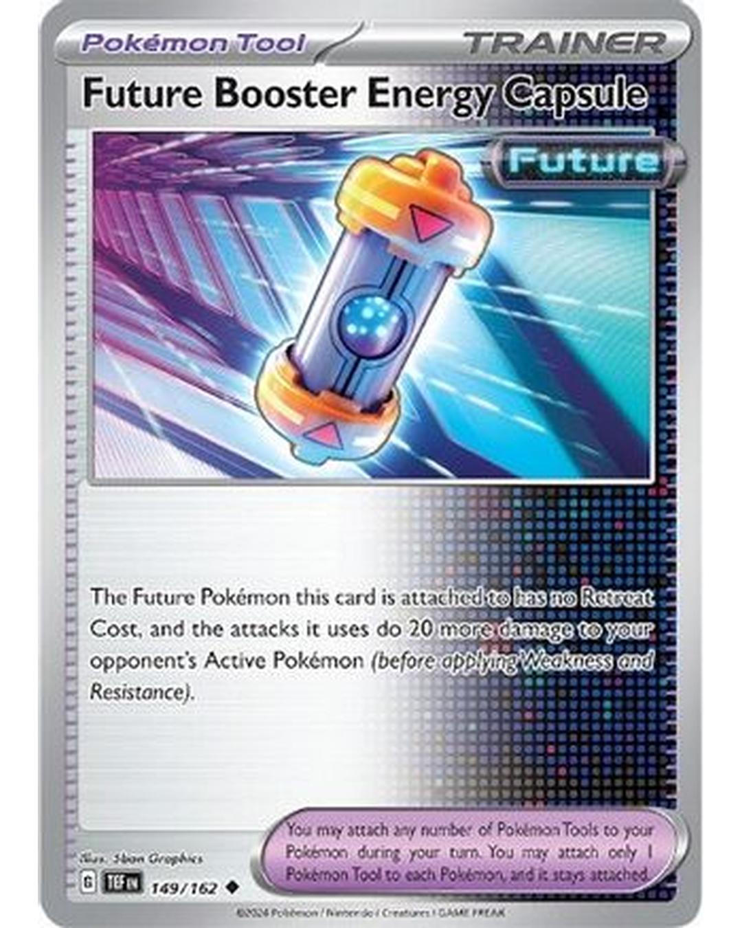 Future Booster Energy Capsule 149/162  - Reverse Holofoil SV05 Temporal Forces - Uncommon