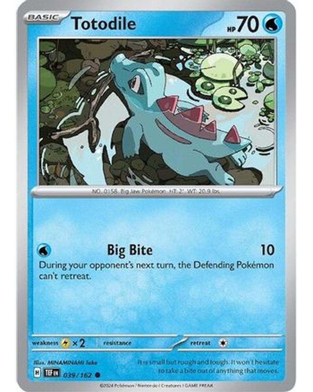 Totodile 039/162  SV05 Temporal Forces - Common