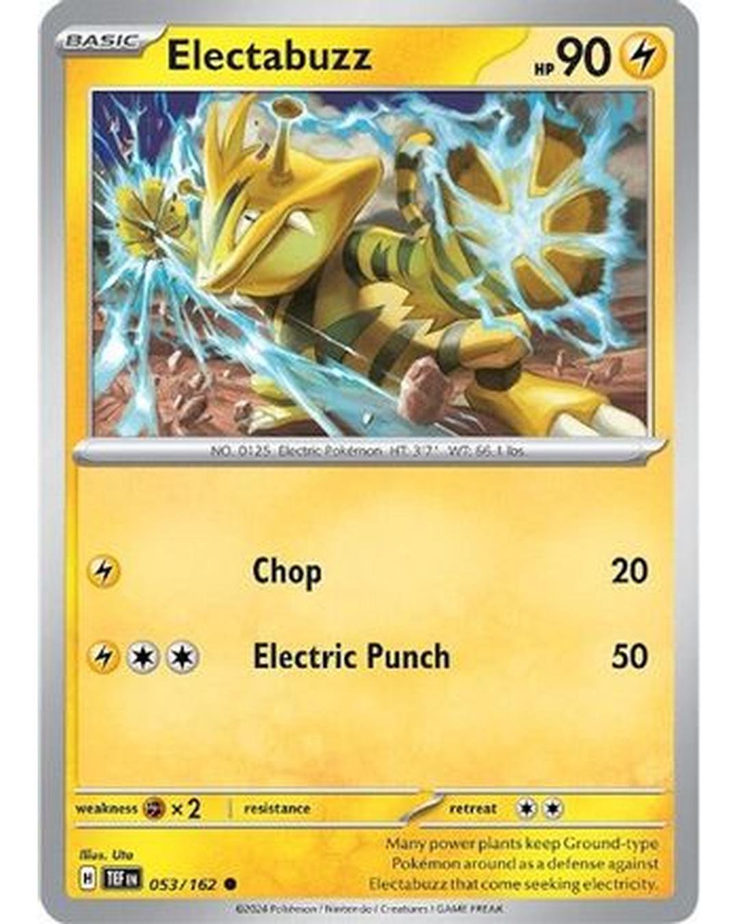 Electabuzz 053/162  SV05 Temporal Forces - Common