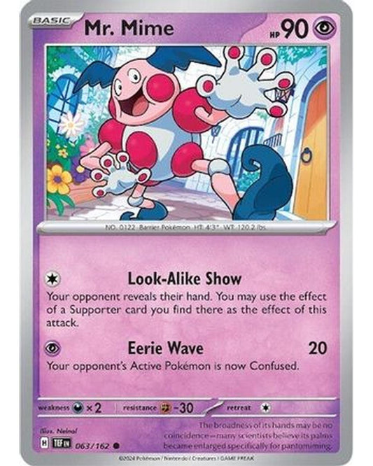Mr. Mime 063/162  SV05 Temporal Forces - Common