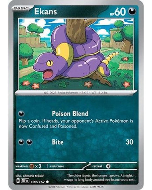 Ekans 100/162  SV05 Temporal Forces - Common