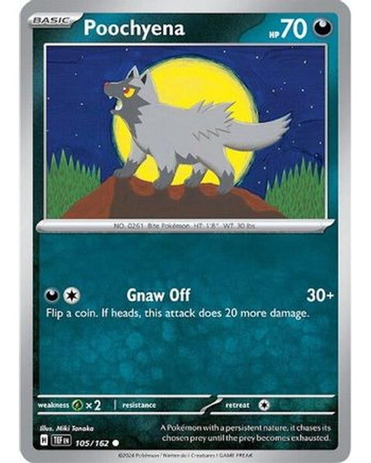 Poochyena 105/162  SV05 Temporal Forces - Common