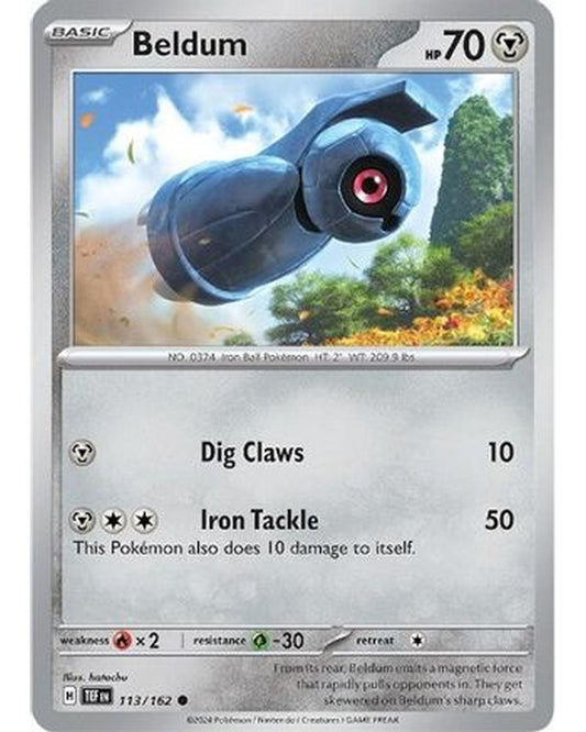 Beldum 113/162  SV05 Temporal Forces - Common