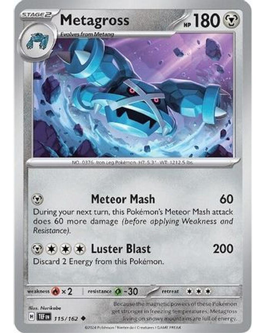 Metagross 115/162  SV05 Temporal Forces - Uncommon