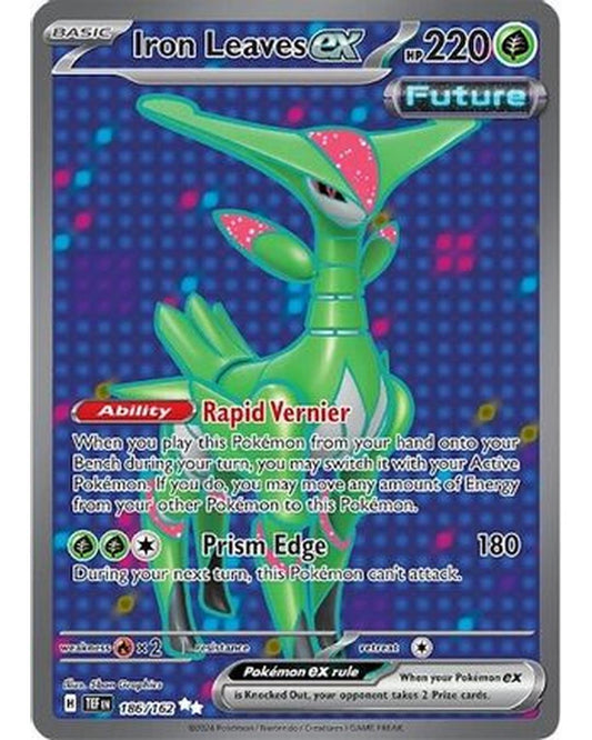 Iron Leaves ex 186/162  - Holofoil SV05 Temporal Forces - Ultra Rare