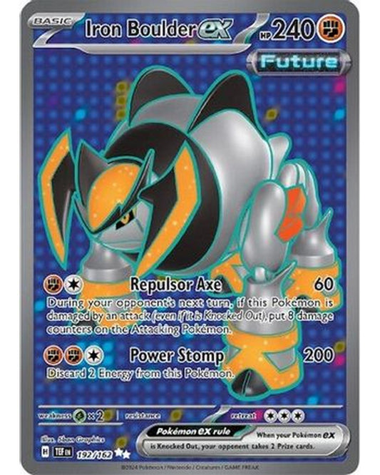 Iron Boulder ex 192/162  - Holofoil SV05 Temporal Forces - Ultra Rare