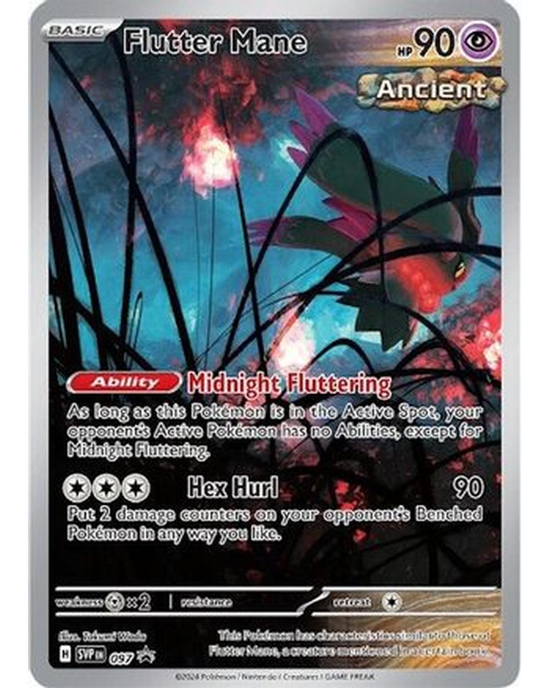 Flutter Mane 097  - Holofoil SV Scarlet & Violet Promo Cards - Promo