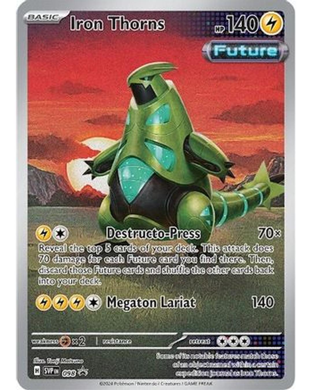 Iron Thorns 098  - Holofoil SV Scarlet & Violet Promo Cards - Promo