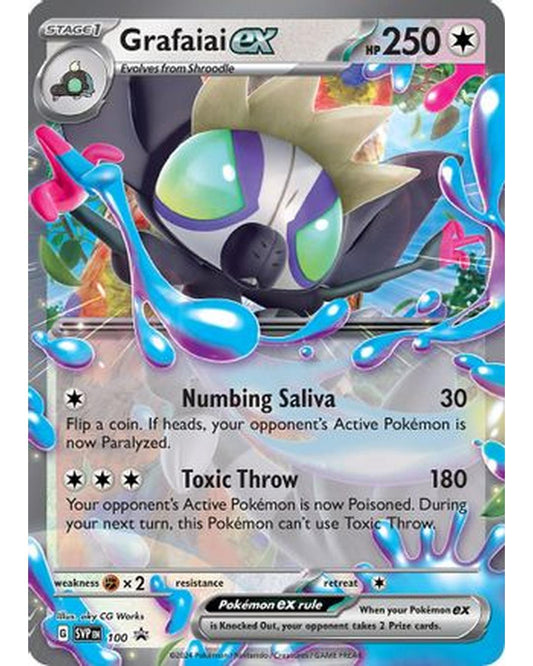 Grafaiai ex 100  - Holofoil SV Scarlet & Violet Promo Cards - Promo