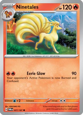 Ninetales 027/167  SV06 Twilight Masquerade - Common